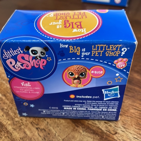 NIB Littlest Pet Shop Owl #2015 - Picture 2 of 2